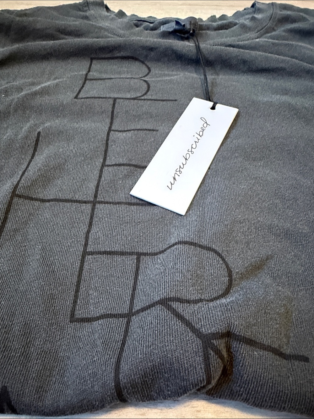 “be here now” unsubscribed top